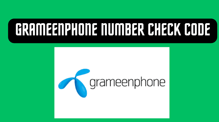 Grameenphone Number Check Code GP Number check code