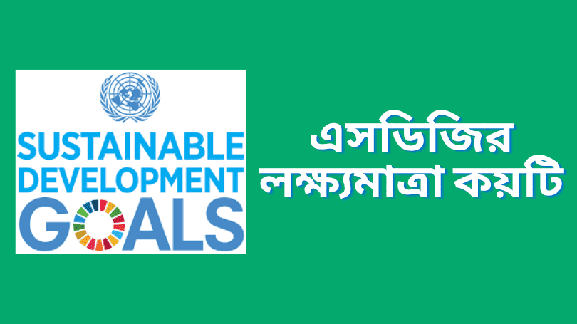 এস ডি জি ১৭ টি লক্ষ্য কি কি? SDG Goals In Bangla Bangladesh