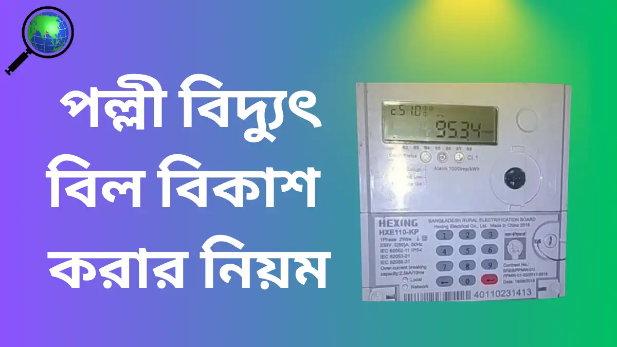 Palli Bidyut Bill Payment Online