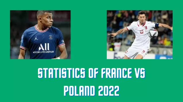 Statistics of France vs Poland 2022 - ফ্রান্স বনাম পোল্যান্ড এর পরিসংখ্যান