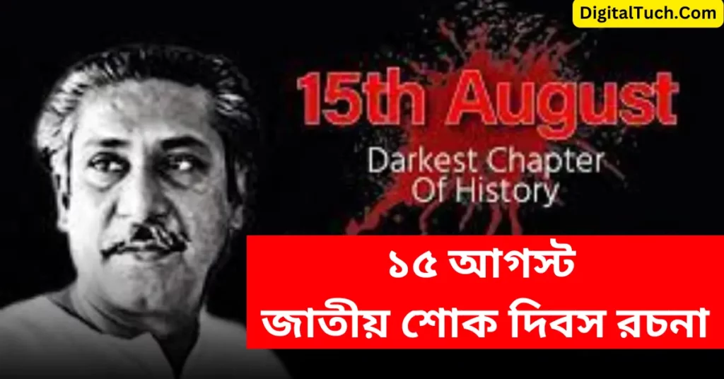 ১৫ আগস্ট জাতীয় শোক দিবস রচনা Pdf