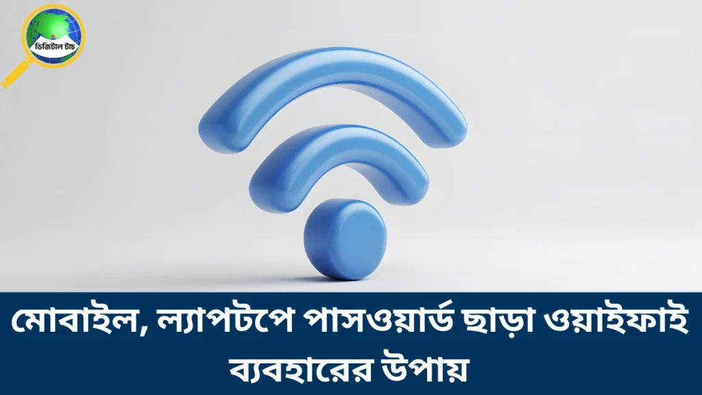 পাসওয়ার্ড ছাড়া ওয়াইফাই কানেক্ট করার নিয়ম