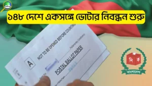 ১৪৮টি দেশে পোস্টাল ভোটিং নিবন্ধনের সময়সূচি ঘোষণা করেছে ইসি