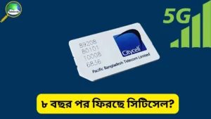 ৮ বছর পর ফিরছে সিটিসেল সিম