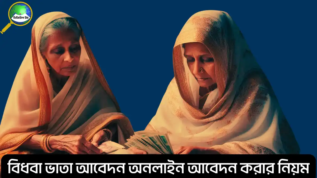 বিধবা ভাতা আবেদন অনলাইন আবেদন করার নিয়ম ২০২৫