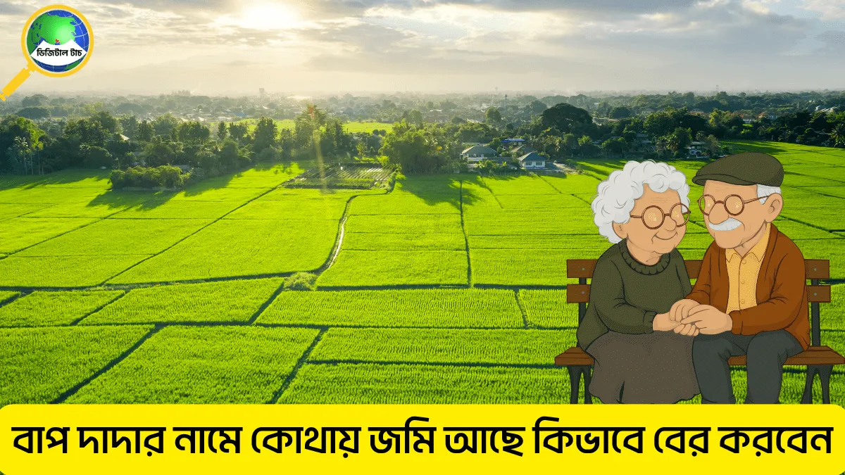 বাপ দাদার নামে জমি কিভাবে বের করবেন জানতে চান