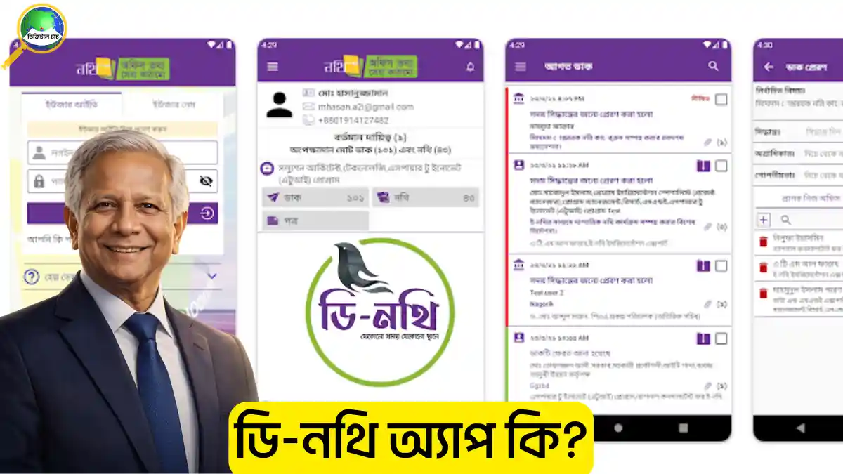 ডি-নথি অ্যাপ কি