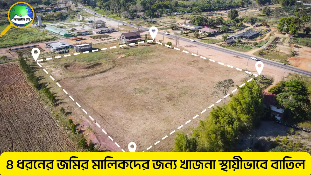 যে সকল জমির খাজনা দিতে হবে না