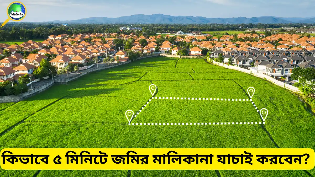 কিভাবে ৫ মিনিটে জমির মালিকানা যাচাই করবেন?