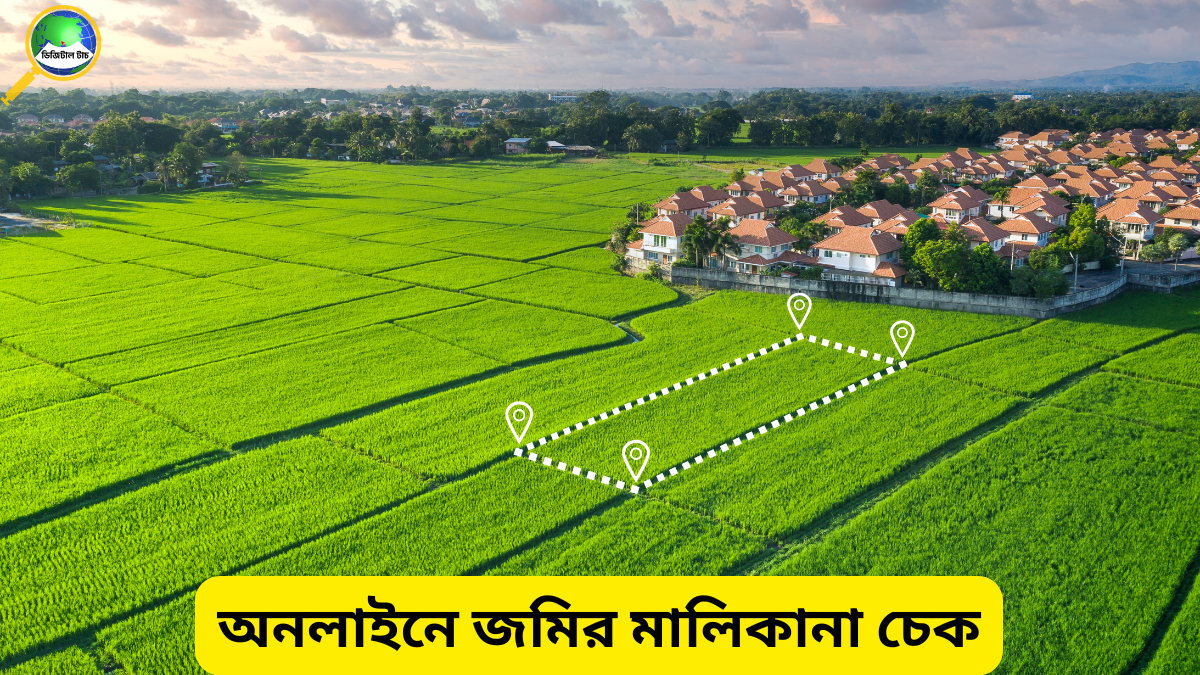 অনলাইনে জমির মালিকানা চেক করার নিয়ম