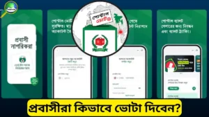 প্রবাসীরা কিভাবে ভোটা দিবেন