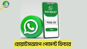 হোয়াটসঅ্যাপ থেকে টাকা পাঠানোর নিয়ম