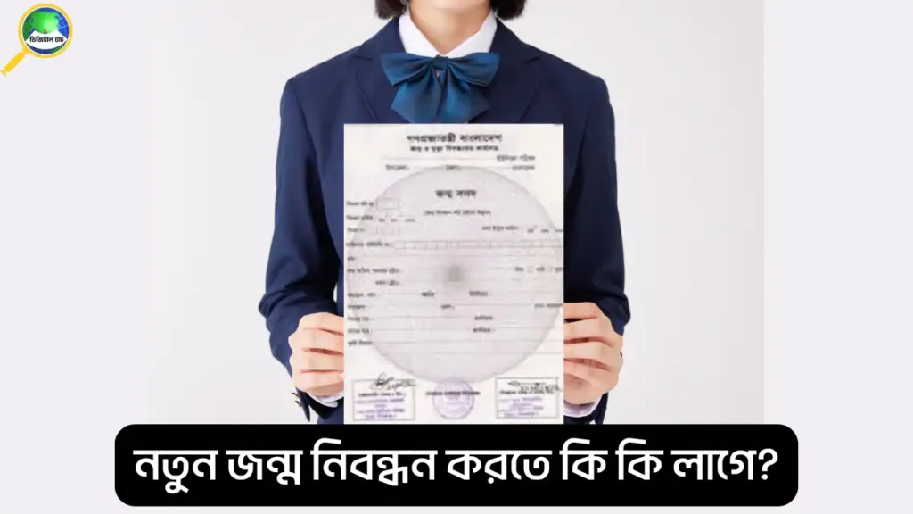 নতুন জন্ম নিবন্ধন করতে কি কি লাগে