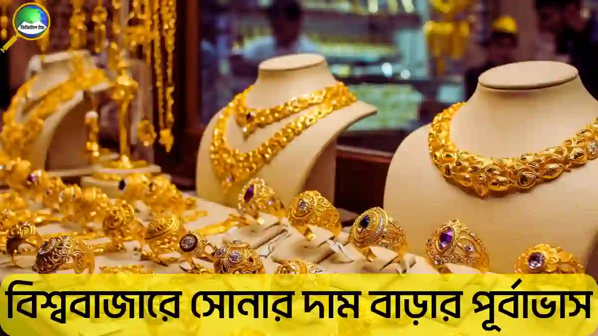 বিশ্ববাজারে সোনার দাম বাড়ার পূর্বাভাস: ৭ হাজার ডলার ছোঁয়ার সম্ভাবনা