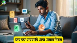 ঘরে বসে সরকারি সেবা নেয়ার নিয়ম | অনলাইন সরকারি সেবার সম্পূর্ণ গাইড
