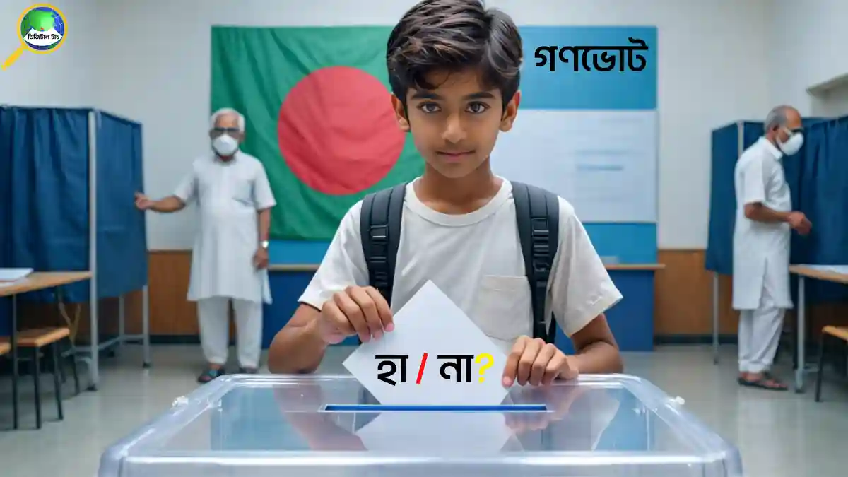 গণভোট কি? কেন ও কিভাবে অনুষ্ঠিত হবে জুলাই জাতীয় সনদে গণভোট