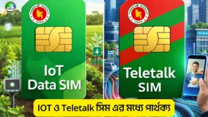 IOT ও Teletalk সিম এর মধ্যে পার্থক্য