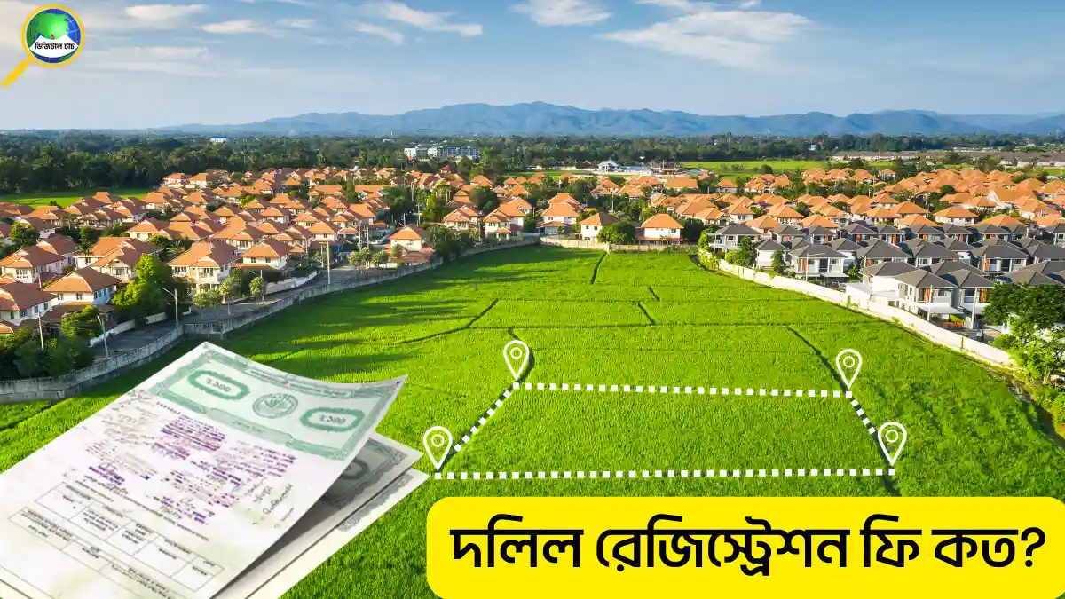 নতুন দলিল রেজিস্ট্রেশন ফি কত টাকা: ২০২৬ সালের জমি ও ফ্ল্যাট রেজিস্ট্রেশন গাইড