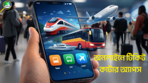 অনলাইনে টিকিট কাটার অ্যাপস