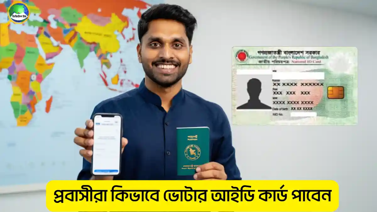 প্রবাসীরা কিভাবে ভোটার আইডি কার্ড পাবেন