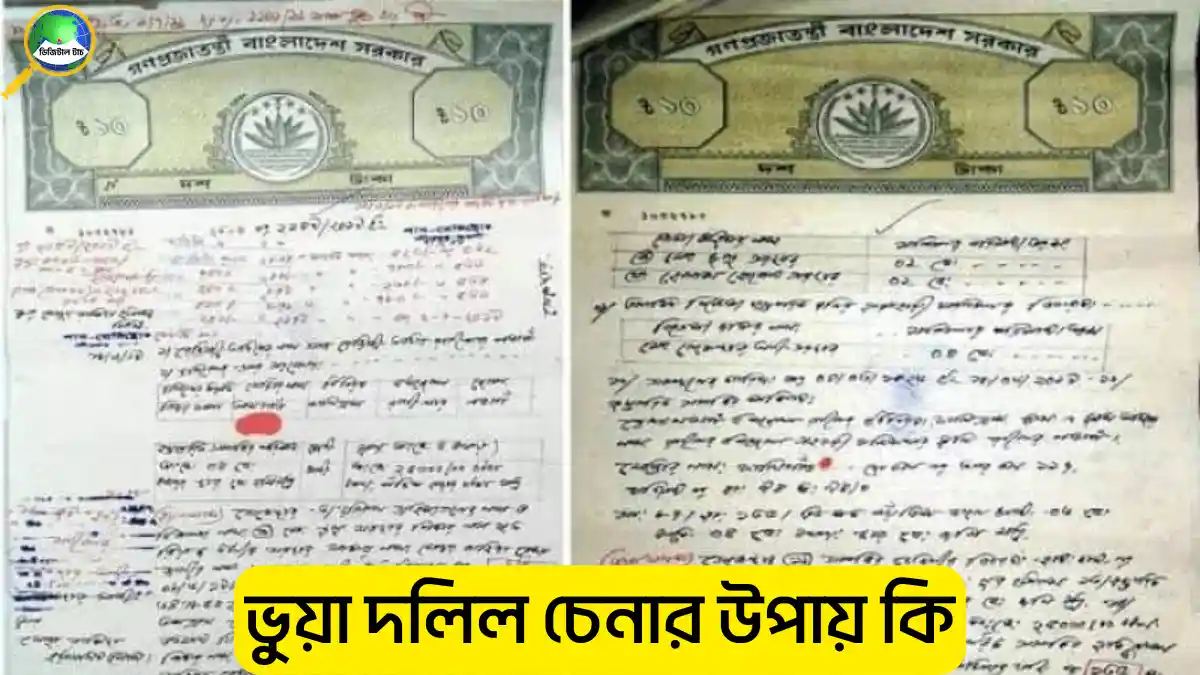 ভুয়া দলিল চেনার উপায় কি? জমি কেনার আগে জরুরি গাইড