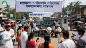 চাঁদাবাজি ও সন্ত্রাস দমনে হটলাইন চালু