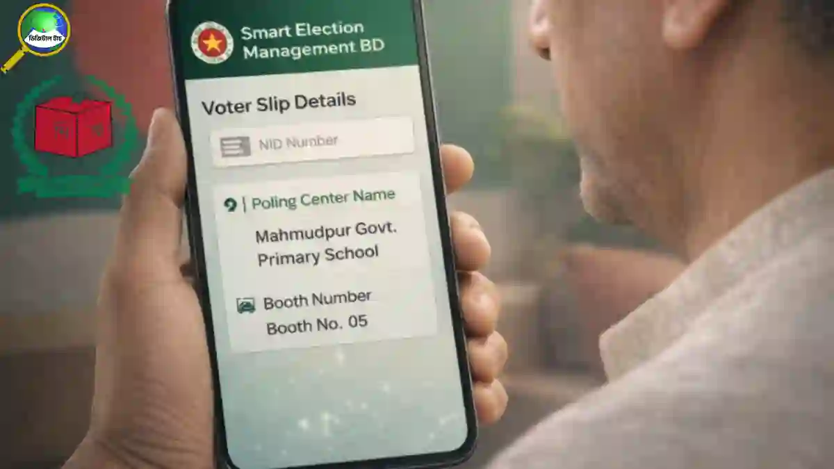 চারটি উপায়ে জানুন ভোটকেন্দ্র ও ভোটার নম্বর