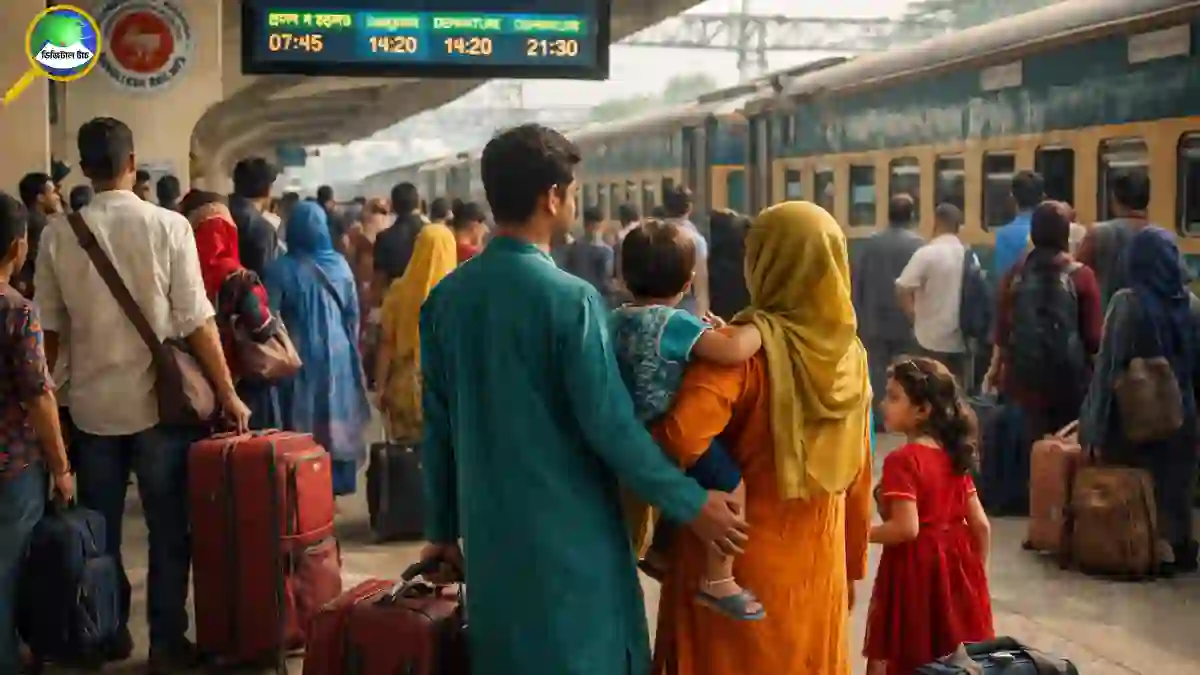 ঈদ স্পেশাল ট্রেনের সময়সূচি ২০২৬