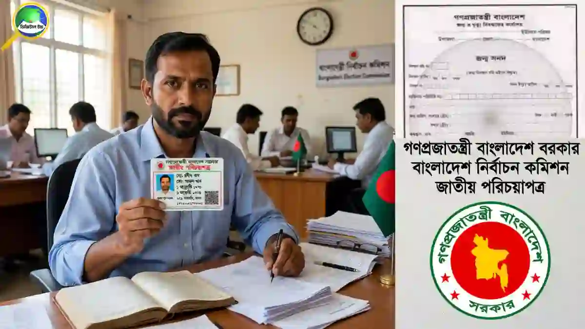 জন্ম নিবন্ধন দিয়ে ভোটার আইডি কার্ড বের করার নিয়ম