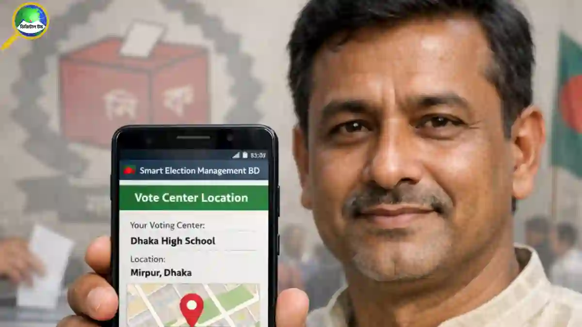 অনলাইনে কোথায় ভোট কেন্দ্র জানার উপায়