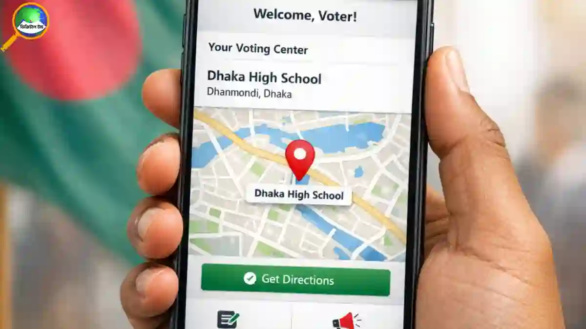 ভোটকেন্দ্র দেখার সহজ উপায়
