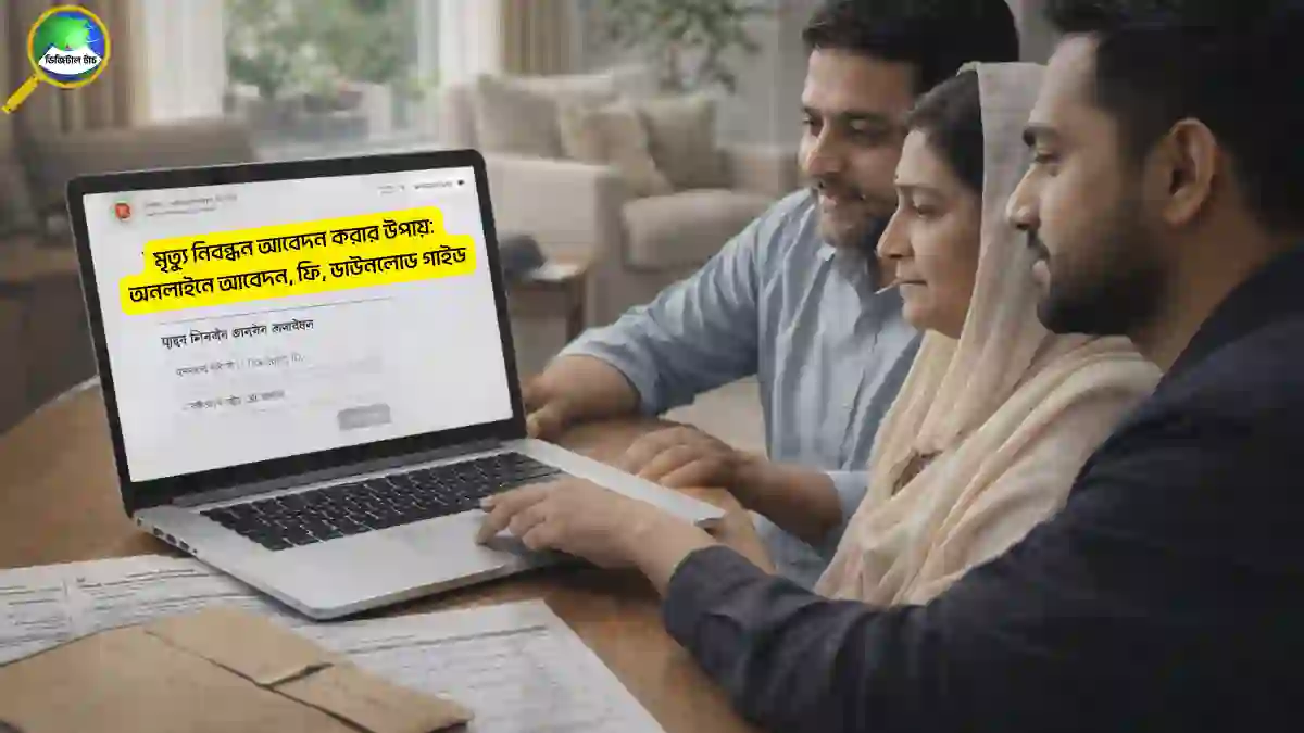 মৃত্যু নিবন্ধন আবেদন করার উপায়: অনলাইনে আবেদন, ফি, ডাউনলোড গাইড