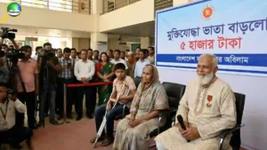মুক্তিযোদ্ধা ভাতা বাড়লো ৫ হাজার টাকা