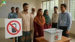ভোটকেন্দ্রে কারা মোবাইল ব্যবহার করতে পারবেন