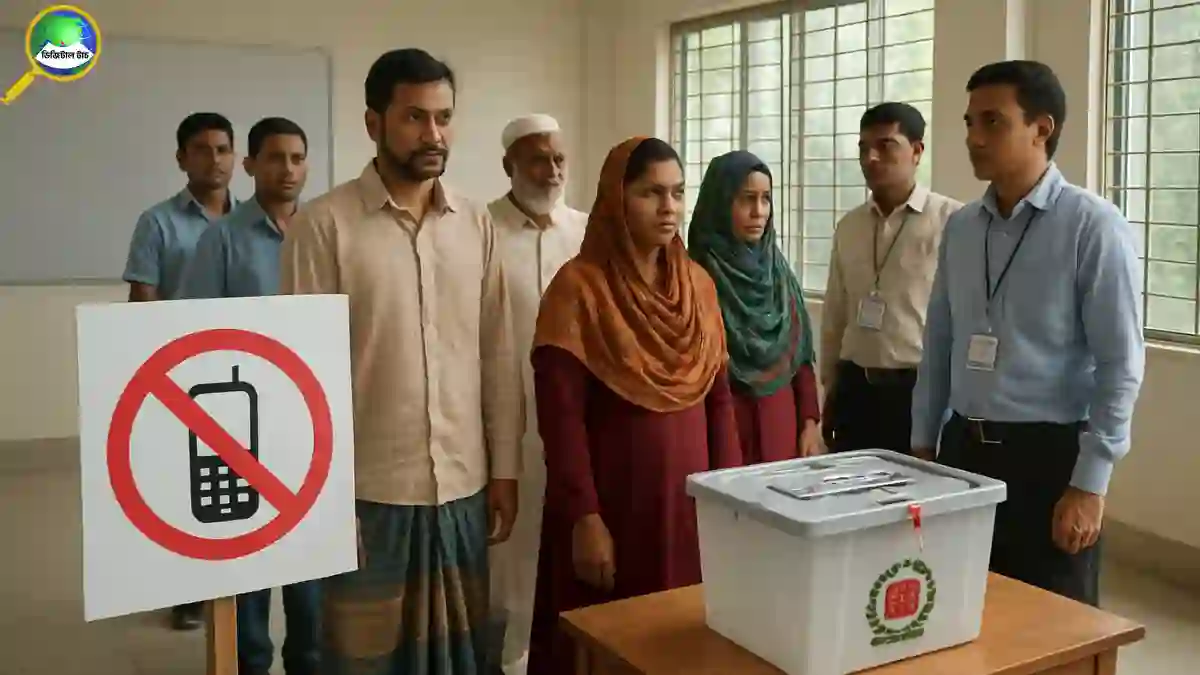 ভোটকেন্দ্রে কারা মোবাইল ব্যবহার করতে পারবেন