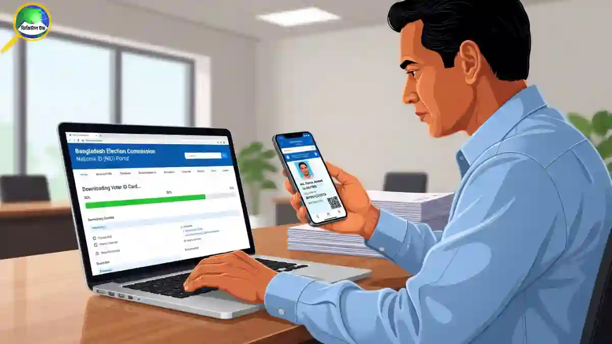 ভোটার আইডি কার্ড ডাউনলোড করার নিয়ম ২০২৬