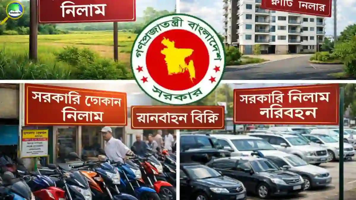 অল্প টাকায় সরকারি নিলাম সম্পত্তি কেনার উপায়