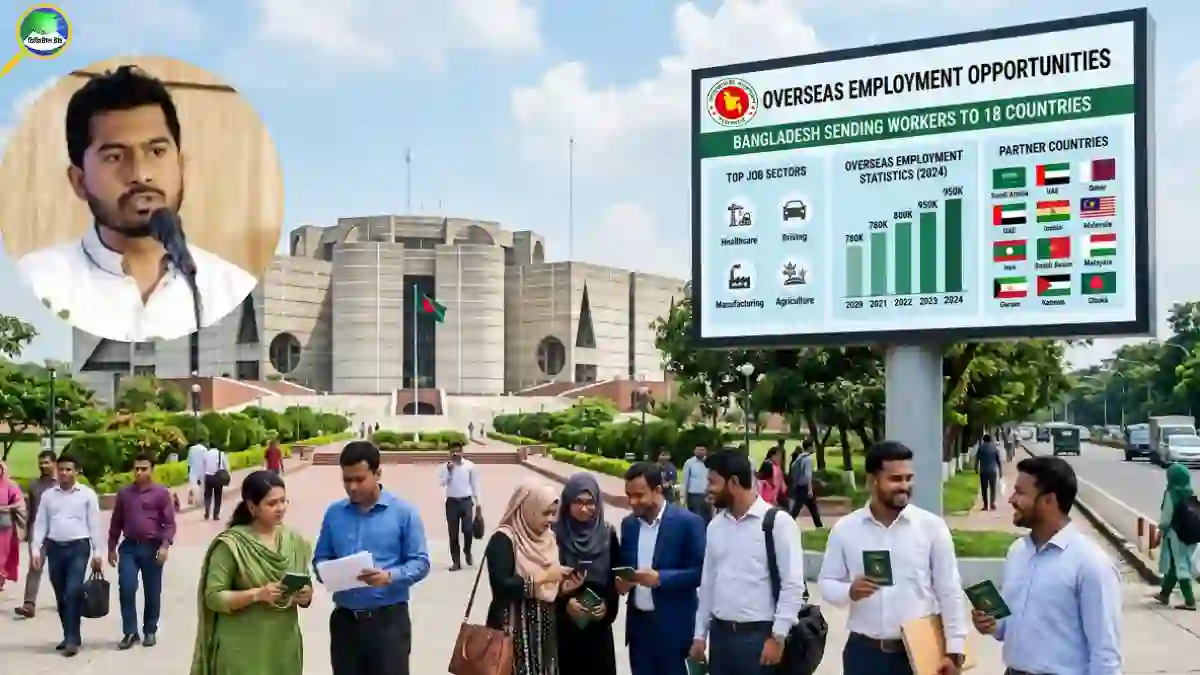 ১৮টি দেশে কর্মী পাঠানোর চুক্তি