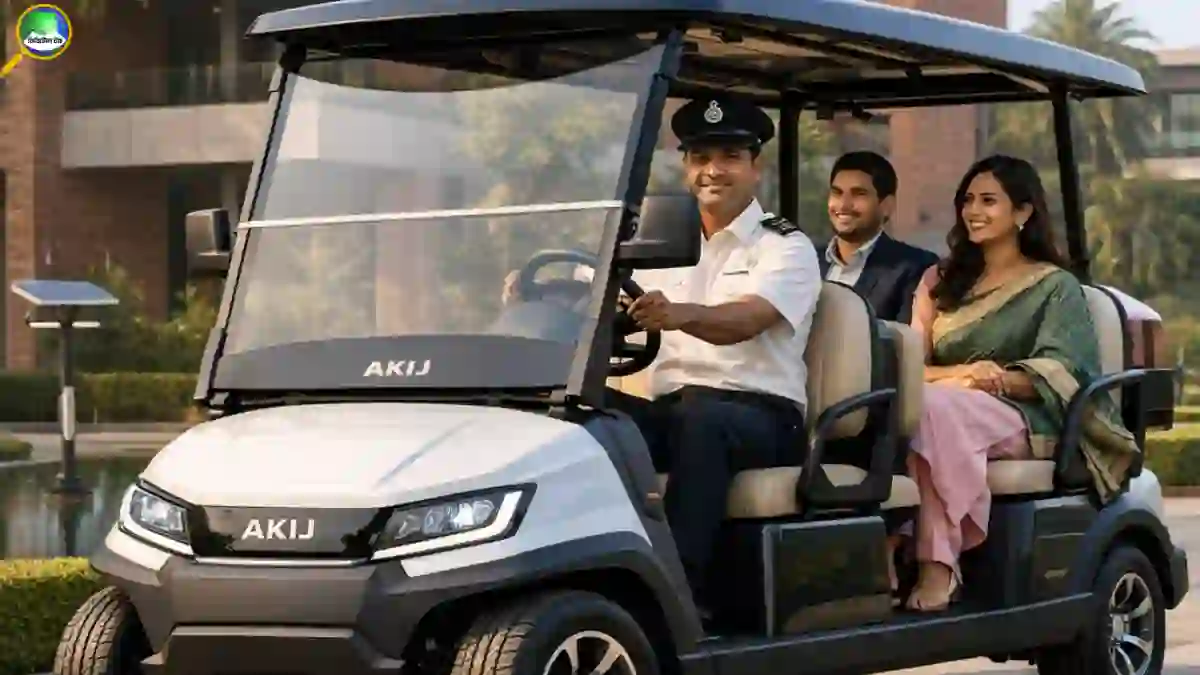 Akij Motors-এর নতুন ইলেকট্রিক গলফ কার বাংলাদেশে