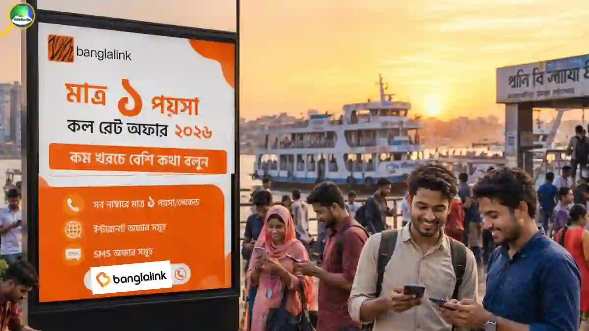 বাংলালিংক ১ পয়সা কলরেট অফার ২০২৬