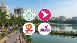 বিকাশ থেকে নগদ রকেটে টাকা পাঠানোর খরচ কত