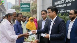 রাজধানীর হকারদের জন্য ডিজিটাল আইডি চালু করলো ডিএনসিসি