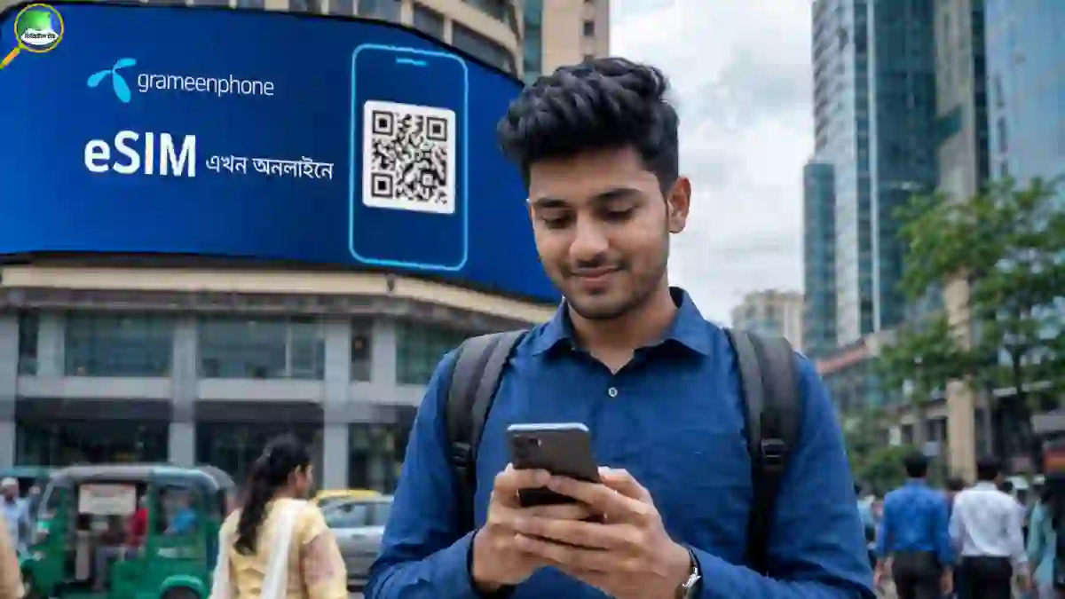 গ্রামীণফোন ই সিম অনলাইনে অর্ডার করার নিয়ম