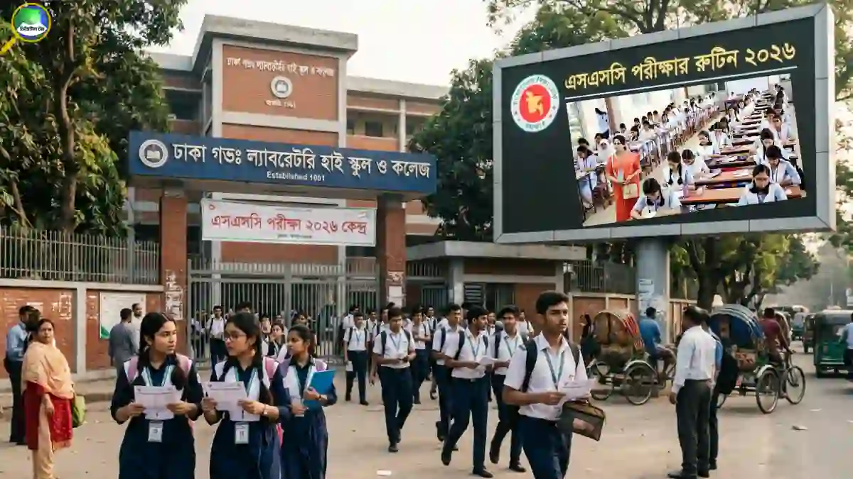 এসএসসি পরীক্ষার রুটিন ২০২৬