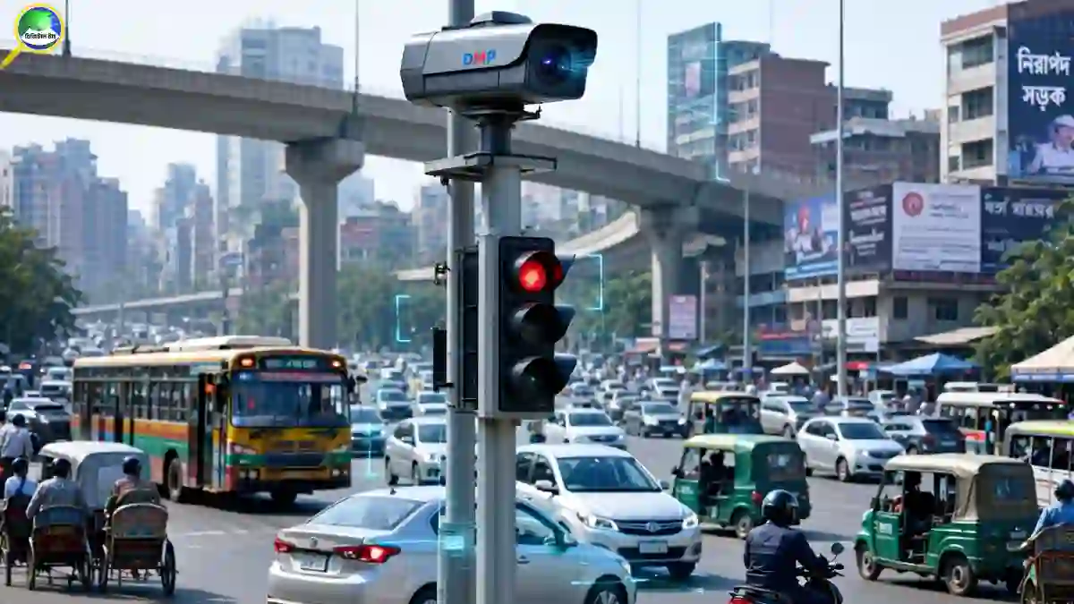 ঢাকার রাস্তায় এখন নজর রাখছে AI ক্যামেরা