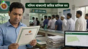 দলিল থাকলেই জমির মালিক নন জানুন ভূমি মালিকানার আসল নিয়ম