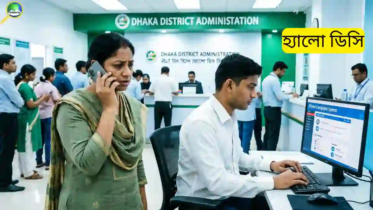 ঢাকায় চালু হচ্ছে হ্যালো ডিসি ফোনেই জানাতে পারবেন অভিযোগ