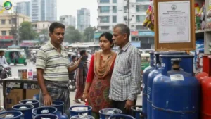 ১২ কেজি এলপিজি সিলিন্ডারের দাম অপরিবর্তিত