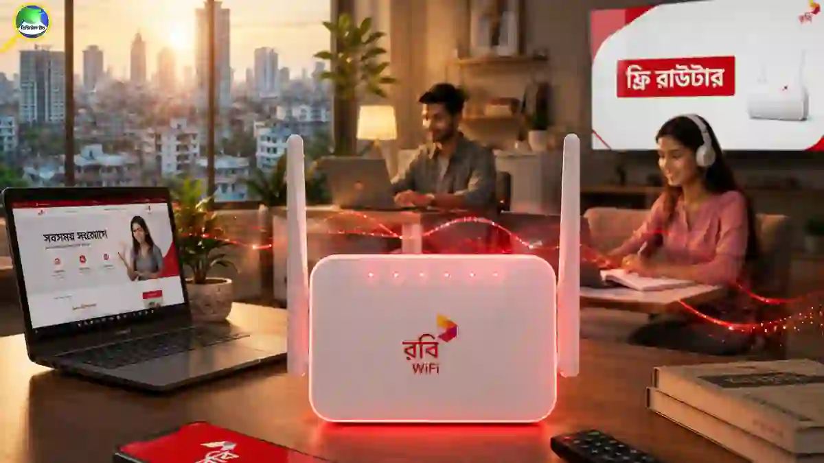 Robi WiFi তারবিহীন ইন্টারনেটের সুবিধা, প্ল্যান ও ফ্রি রাউটার অফার