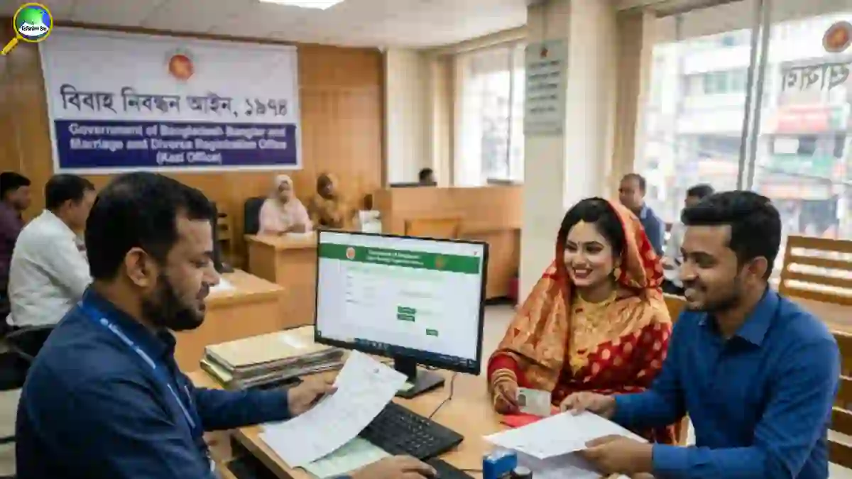 বিয়ের নিবন্ধনে বড় পরিবর্তন, কাগজের খাতার বদলে চালু হচ্ছে ডিজিটাল রেকর্ড
